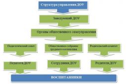 СХЕМА СТРУКТУРЫ И ОРГАНОВ УПРАВЛЕНИЯ